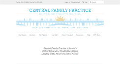 Desktop Screenshot of centralfamilypractice.com